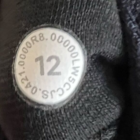 Lululemon Wunder Lounge High-Rise Tight 28” Crushed Velvet Size 12 - Picture 7 of 7